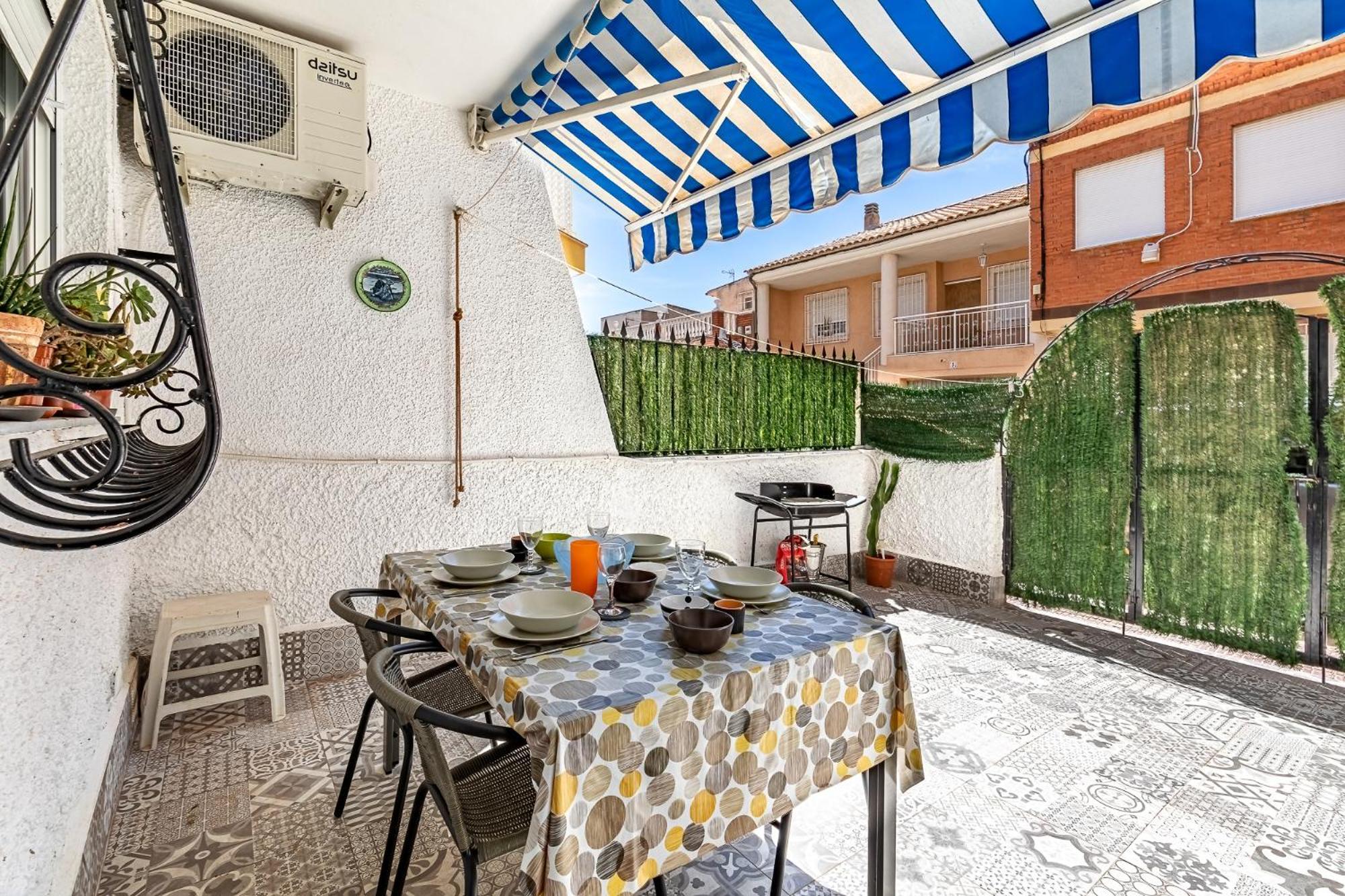 Casa Jansiver - 450M De La Playa, Centrica Pero Tranquila Los Alcázares Exterior foto
